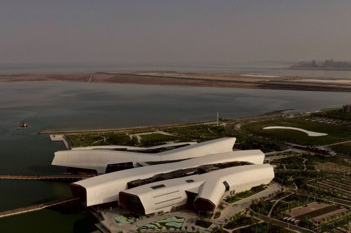 国家海洋博物馆建筑外景
